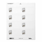 Paso Fino Paardenkunst Etiket (Full Sheet)