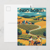 Paso Robles California Central Coast Briefkaart (Voorkant / Achterkant)