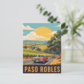 Paso Robles California Central Coast Briefkaart (Staand voorkant)
