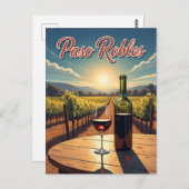 Paso Robles California Central Coast Briefkaart (Voorkant / Achterkant)