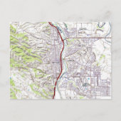 Paso Robles, California Kaart (Voorkant)