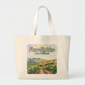 Paso Robles California Vineyard Central Coast Grote Tote Bag (Voorkant)