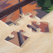 Paso Robles California Vineyard Central Coast Legpuzzel (Zijkant)