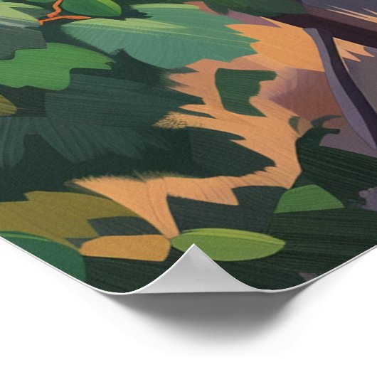 Paso Robles California Vineyard Central Coast Poster (Hoek)