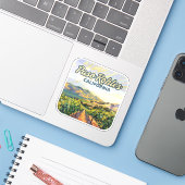 Paso Robles California Vineyard Central Coast Sticker (Laptop met iPhone)