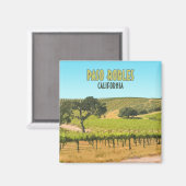 Paso Robles California Vineyard Magneet (Voorkant / Achterkant)
