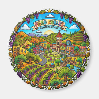 Paso Robles Californië Magneet