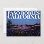 Paso Robles, Californië, Verenigde Staten Briefkaart (Voorkant / Achterkant)
