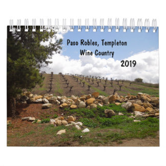 Paso Robles, Templeton Wine Country Scenes 2019 Kalender