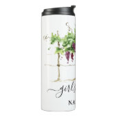 Paso Robles Vineyard Winery Girls' Weekend Thermosbeker (Gedraaid links)