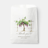 Paso Robles Vineyard Winery Wedding Favors Gift Bedankzakje (Voorkant)