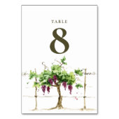 Paso Robles Vineyard Winery Wedding Kaart (Voorkant)