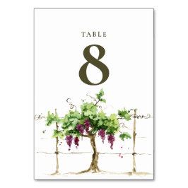 Paso Robles Vineyard Winery Wedding Kaart