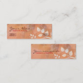 Pasoflora-profielkaart Mini Visitekaartje (Voorkant / Achterkant)