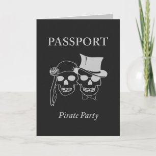 paspoort aan een piraatpartij