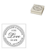  paspoort Airmail Reisthema Rubber Stamp Rubberstempel (Gestempeld)