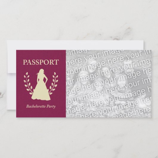 paspoort bachelorette (Voorkant)