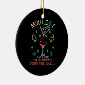 Paspoort | Bartender Mixoloog Keramisch Ornament (Rechts)