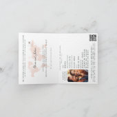 Paspoort Boho Boog Terracotta Trouwreis Bestemming (Binnen)