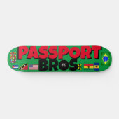 PASPOORT BROS 7 3/4-inch skateboard deck (Horizontaal)