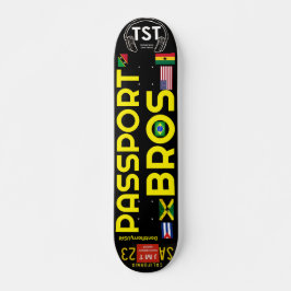 PASPOORT BROS 7 3/4-inch skateboard deck