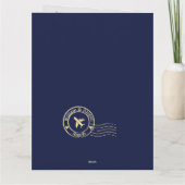 Paspoort bruiloft uitnodiging  (Achterkant)