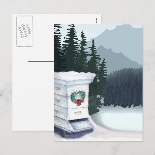 Paspoort Feestdagenkaart (Voorkant / Achterkant)