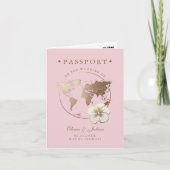 Paspoort Hibiscus Tropical Destination Wedding (Voorkant)