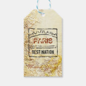 Paspoort Kaart Cadeau Labels Cadeaulabel (Voorkant)