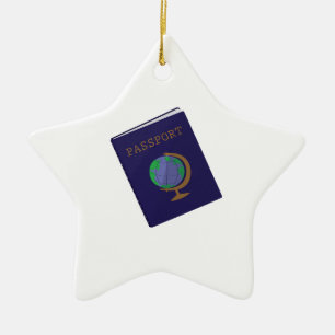 Paspoort Keramisch Ornament