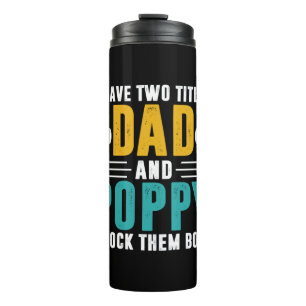 Paspoort   Papa en papaver die ik heb gegeten Thermosbeker