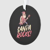 Paspoort | Santa Rocks Guitar Ornament (voorkant)
