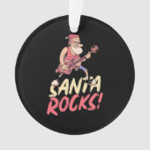 Paspoort | Santa Rocks Guitar Ornament (voorkant)