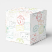 Paspoort Stempel Pastel Op & Weg Favorietendozen Bedankdoosjes (Achterkant)