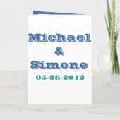 Paspoort Uitnodiging of Save-the-Date Retro Luchtv (Achterkant)