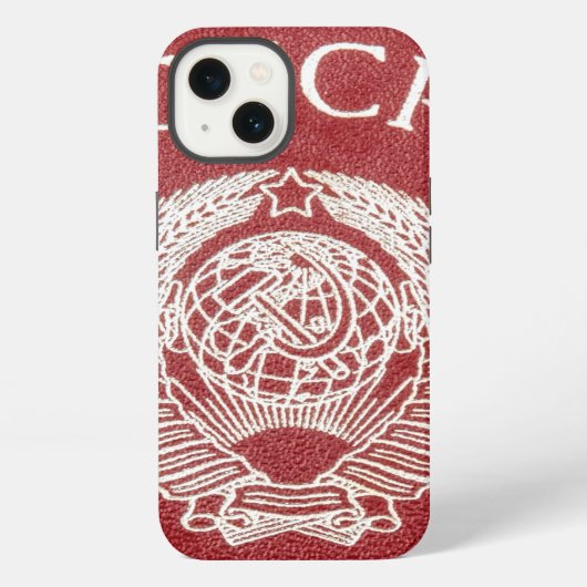 Paspoort van de Sovjet-Unie iPhone Hoesje (Achterkant)