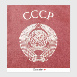Paspoort van de Sovjet-Unie Sticker