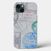 Paspoort Visa Design Apple Iphone Case Design (Achterkant)