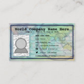 paspoort visitekaartje (Achterkant)