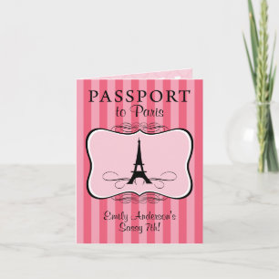 Paspoort voor de 7e verjaardag van Parijs