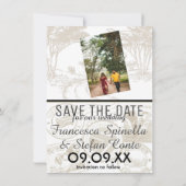 Paspoort voor Ivoorkust in Zuid-Afrika Save The Date (Achterkant)