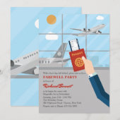 Paspoort voor partijuitnodiging voor handvuurwapen kaart (Voorkant / Achterkant)