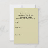 paspoort vrijgezellenfeest kaart (Achterkant)