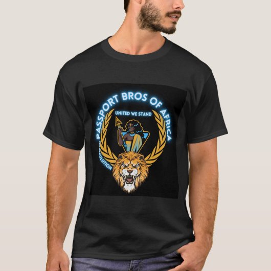 Paspoortbros van Africa T-Shirt (Voorkant)