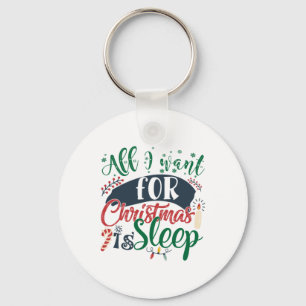 Paspoortcadeau Alles wat ik voor Kerstmis wil is Sleutelhanger