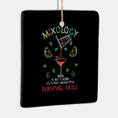 Paspoortcadeau | Bartender Mixoloog Keramisch Ornament (Rechts)