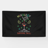 Paspoortcadeau | Bartender Mixoloog Spandoek (Horizontaal)