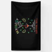 Paspoortcadeau | Bartender Mixoloog Spandoek (Verticaal)
