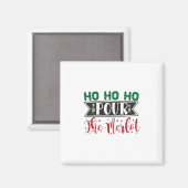 Paspoortcadeau | Ho Ho Pour de Merlot Magneet (Voorkant / Achterkant)