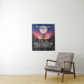 Paspoortcadeau | Naar mijn Hubby waar ik van hou Wandkleed (In situ)